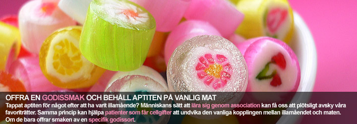 Offra en godissmak och behåll aptiten på vanlig mat