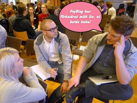 Ordföranden för Tekniska högskolans studentkår, Ivan Milles har börjat läsa PsyBlog